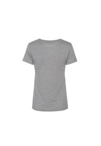 T-shirt elegancki szary